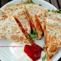 Quesadilla-meksykańskie przekąski