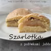 Szybka szarlotka z połówkami jabłek i lukrem ( krok po kroku)