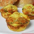 Zapiekane serowe muffiny śniadaniowe !