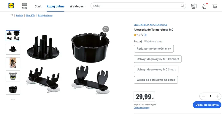 Zdjęcie Akcesoria do "Garnka XXI wieku" teraz po 18 zł w Lidlu! Fani gotowania będą zachwyceni #2