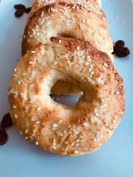 Pieczone oponki twarogowe