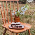 Owsiane brownie z czekoladową glazurą
