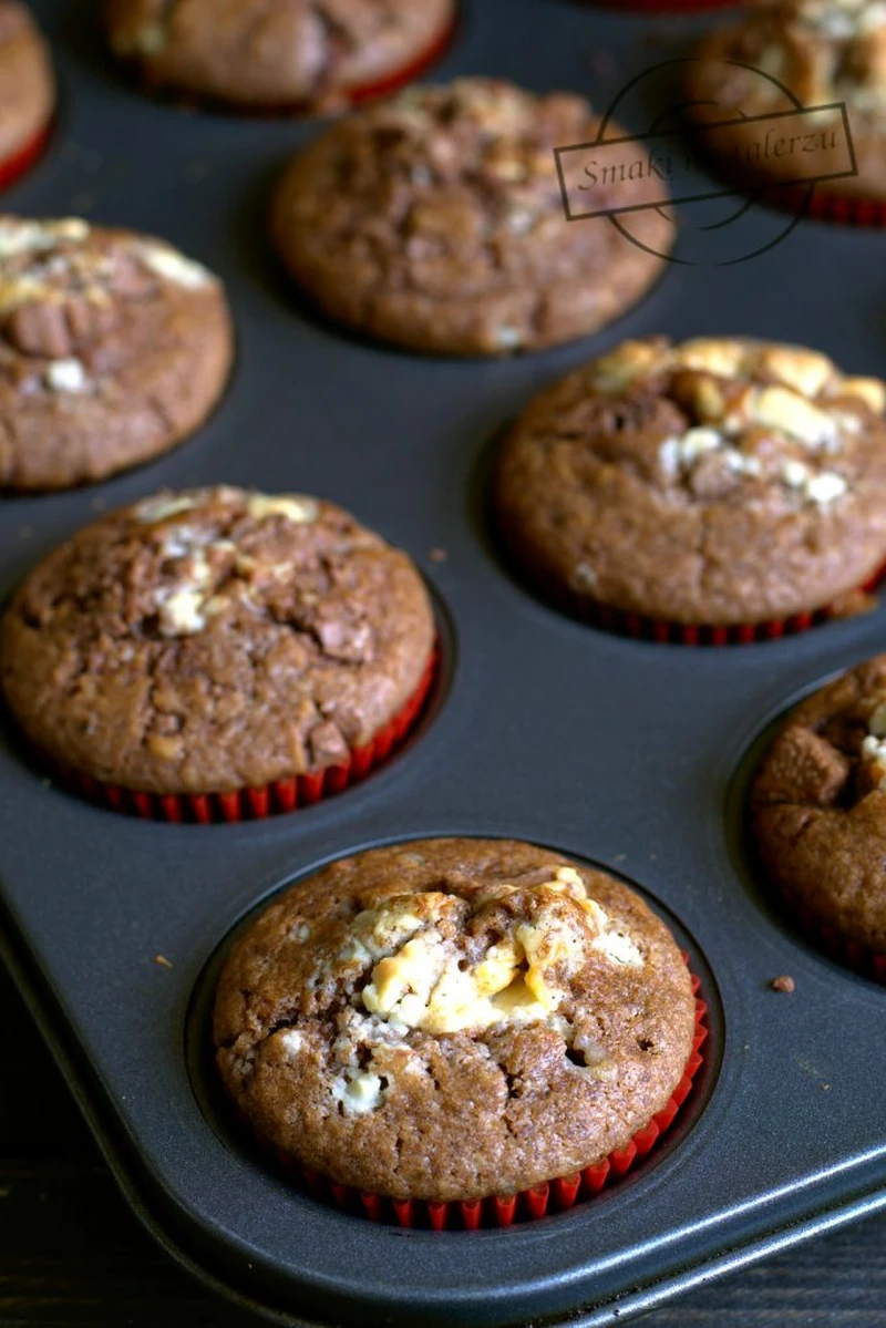 Muffiny z kawałkami czekolady wg Nigelli