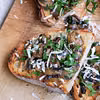 Bruschetta z pieczarkami