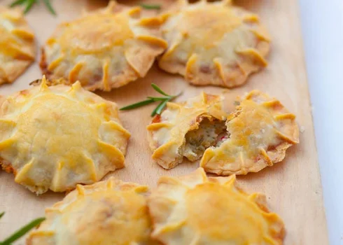 Pierożki z kruchego ciasta