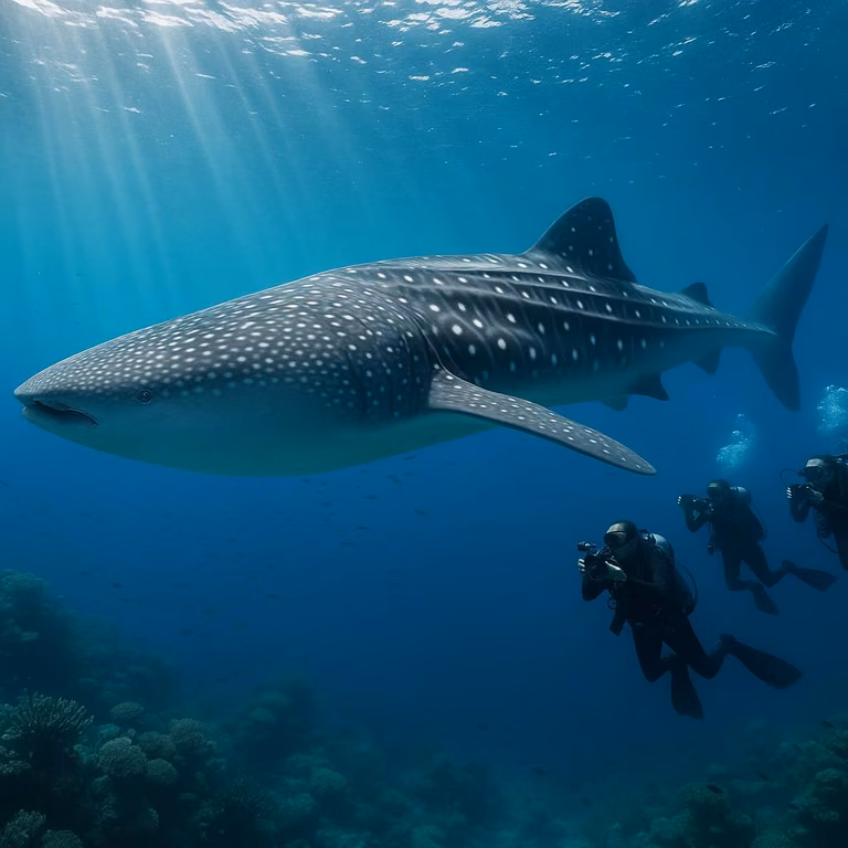 Rekin Wielorybi: Gigantyczny Strażnik Oceanów i Gwiazda Święta 30 Sierpnia