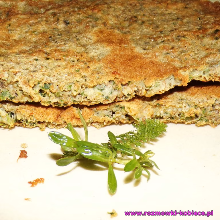 Ziołowy omlet bez glutenu
