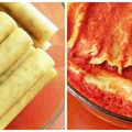 Cannelloni z mięsem mielonym i pieczarkami