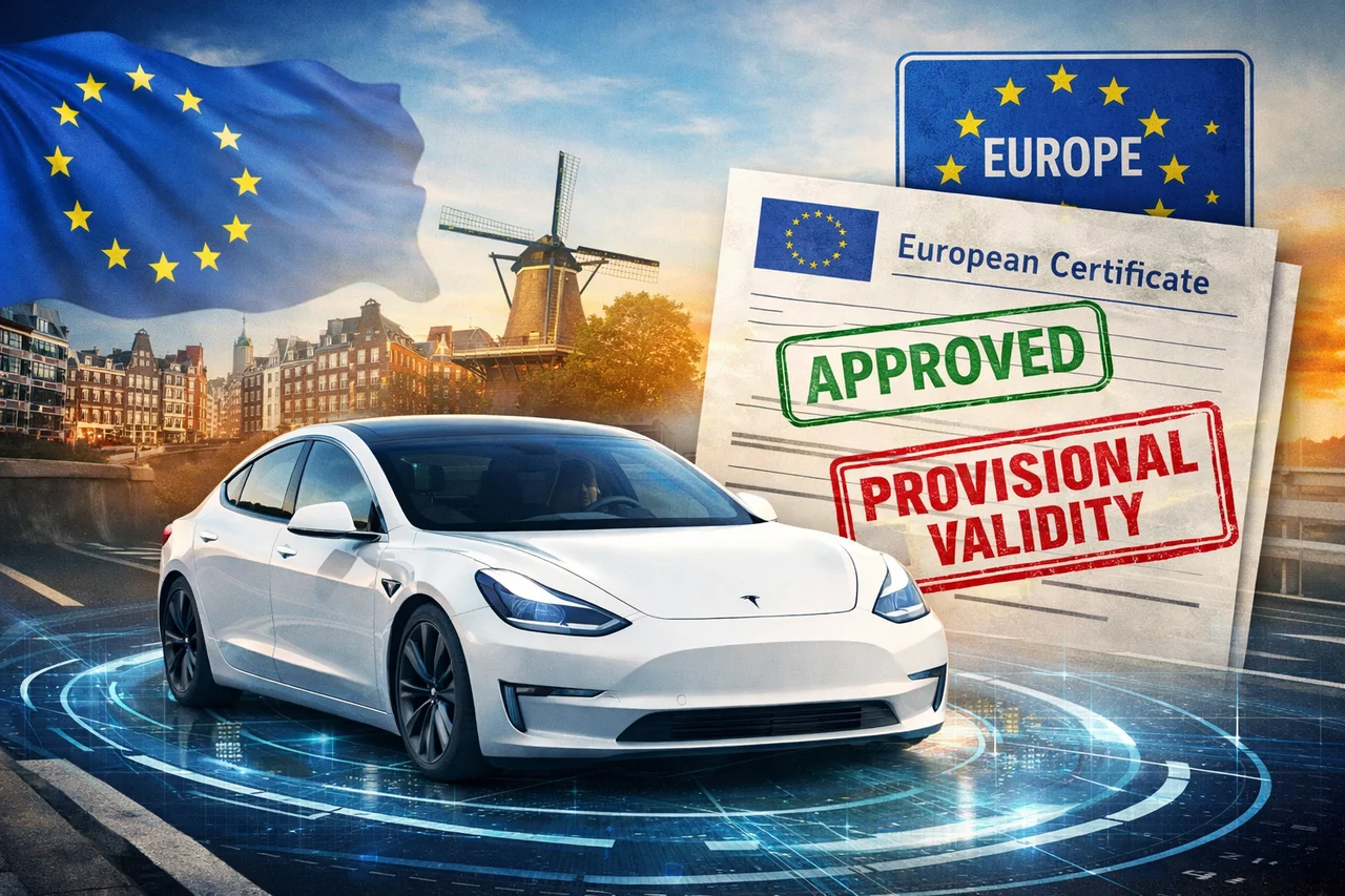 RDW zatwierdza Teslę: przełom dla autonomicznej jazdy w UE