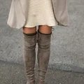 Wysokie kozaki
