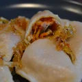 Pierogi z mięsem i marchewką