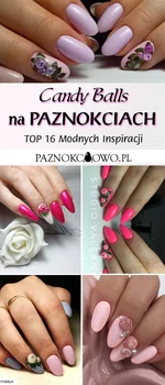 NOWY TREND: Candy Balls na Paznokciach – TOP 16 Modnych Inspiracji