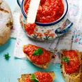 PASTA Z PIECZONEJ PAPRYKI