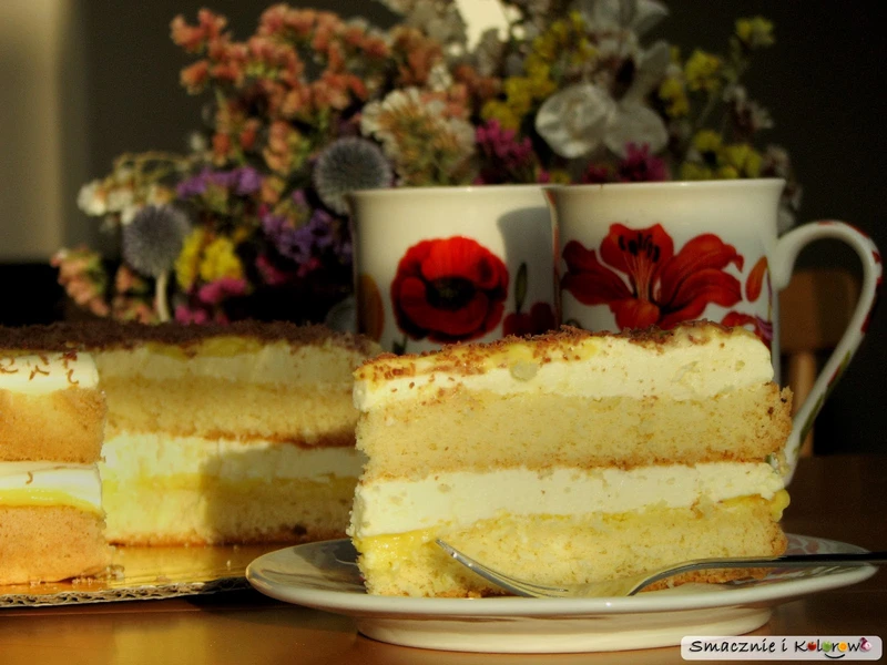 Ciasto z orange curd