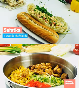 Sałatka z zupek chińskich