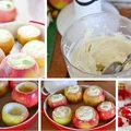 Pieczone jabłka z twarożkiem