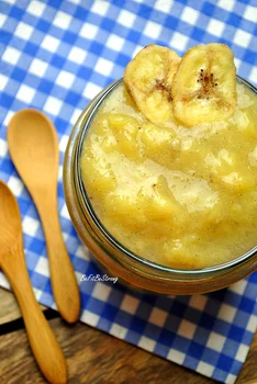 Dżem bananowy z wanilią bez cukru