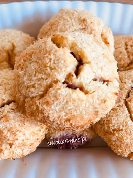 Pieczone knedle twarogowe
