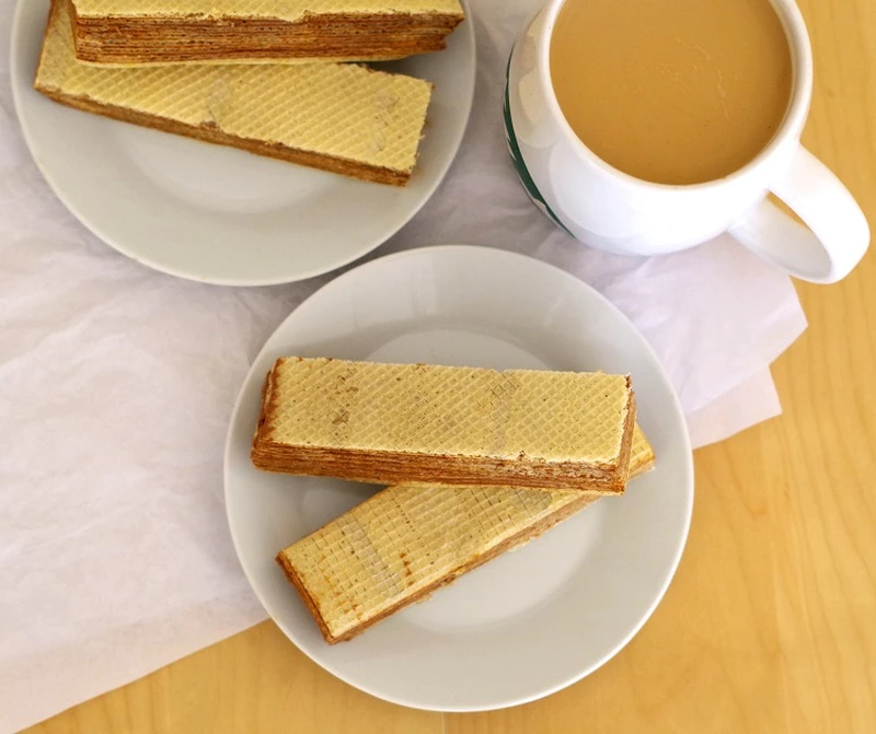 Domowe wafle
