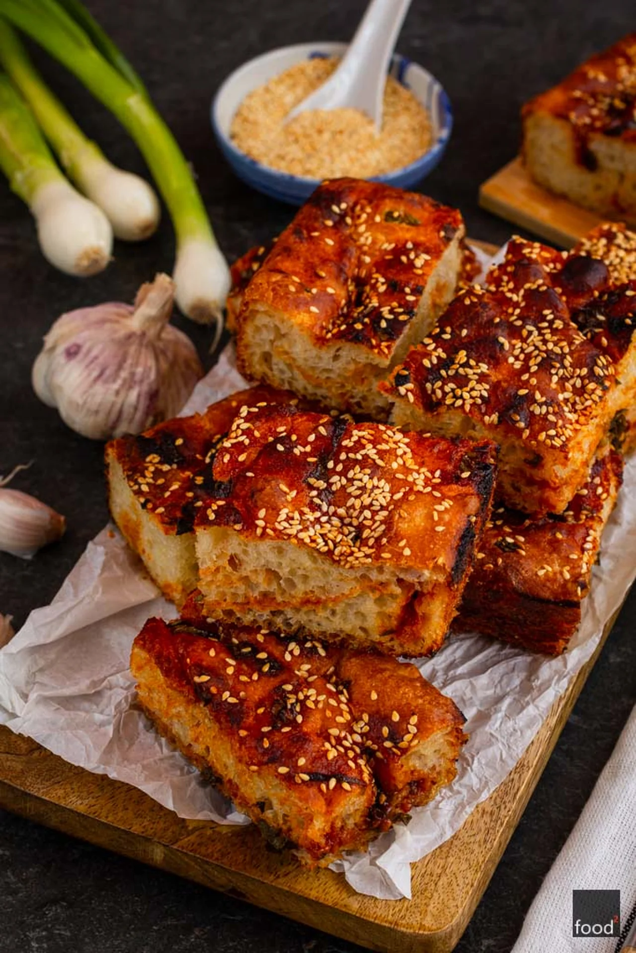 Focaccia z gochujang