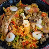 Keto paella mixta (Paleo, LowCarb)