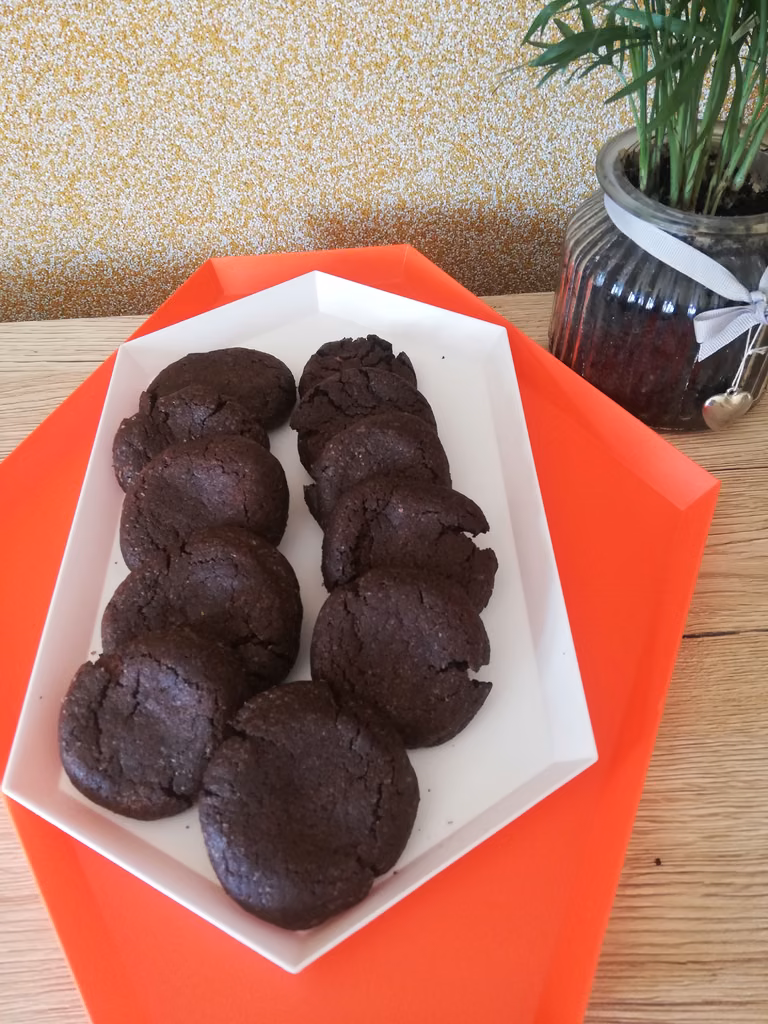 Ciasteczka brownie z nutellą