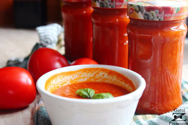 Domowy ketchup - do słoików