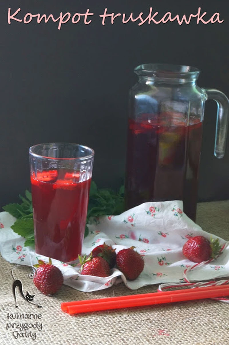 Kompot truskawkowy