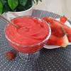 Sorbet arbuzowy z dodatkiem truskawek z wyciskarki wolnoobrotowej Hurom H 100s