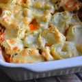 Zapiekanka z tortellini i kiełbasą