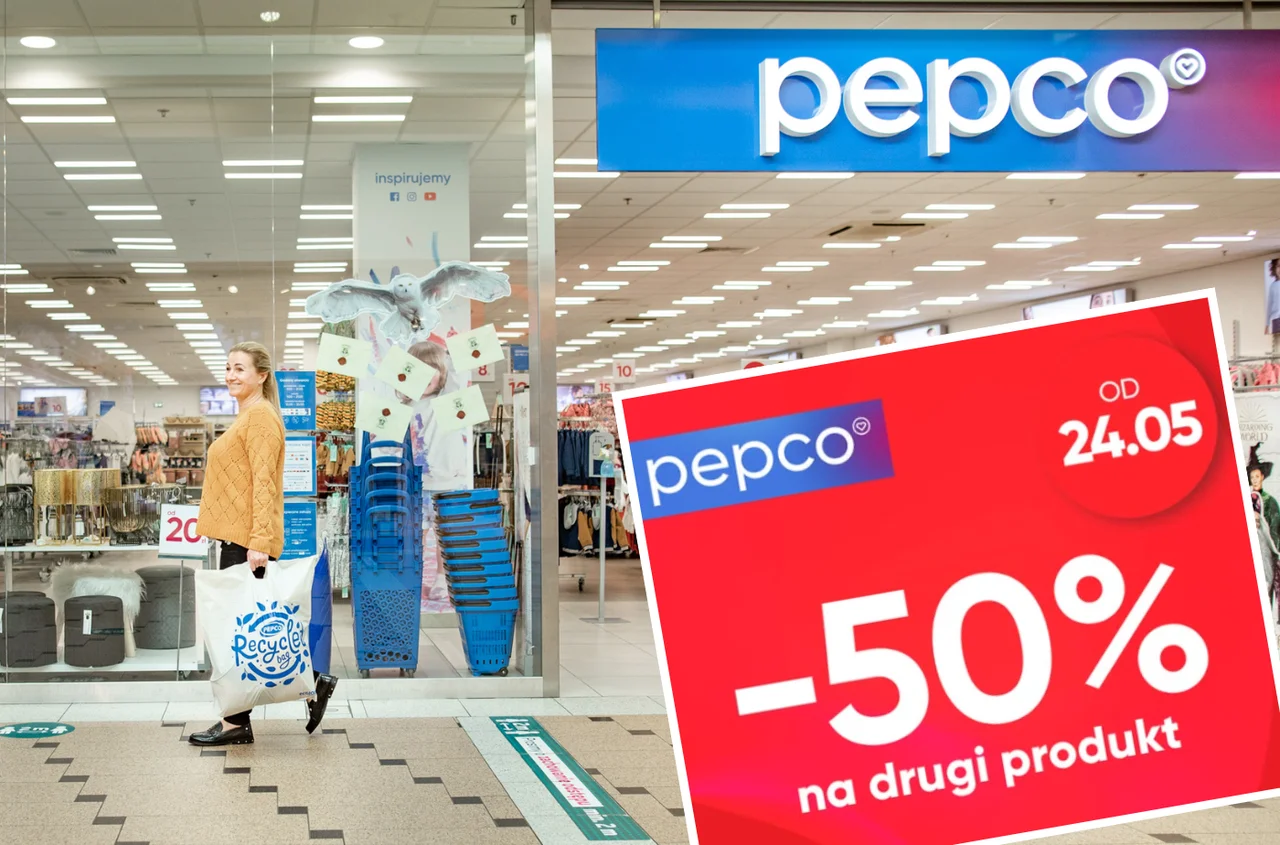 Pepco zaszalało z rabatem -50% na drugi produkt! Niecodzienna okazja jeszcze tylko przez 3 dni