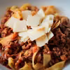 Tagliatelle w sosie bolońskim