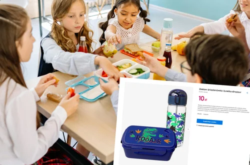 Szkolny niezbędnik w Pepco! Tylko 10 zł za butelkę i śniadaniówkę z motywem dinozaura lub motyla