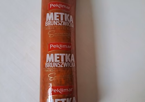 Ostrzeżenie: Listeria monocytogenes wykryta w metce brunszwickiej — partia 1R808070707