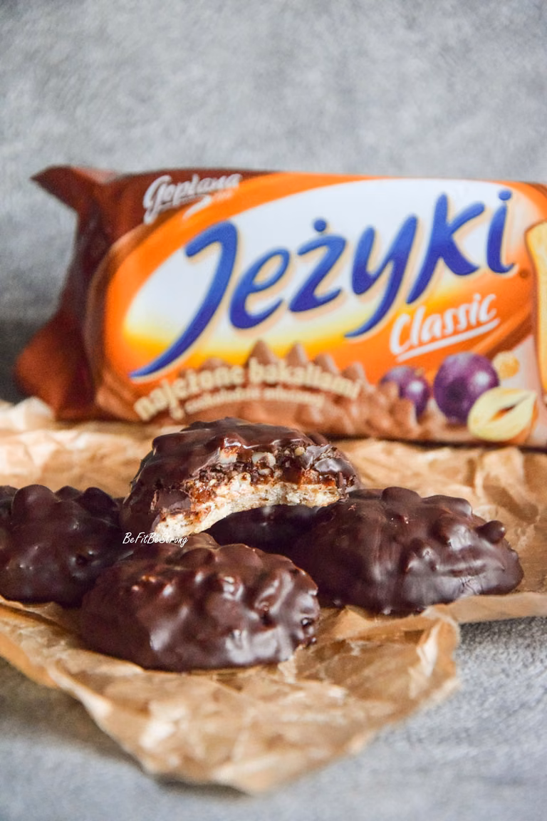 Zdrowe domowe ciasteczka "Jeżyki"