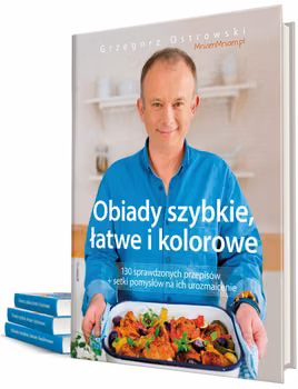 To książka dla każdego, kto chce gotować obiady szybkie, łatwe i kolorowe. Czyli dla Ciebie :)