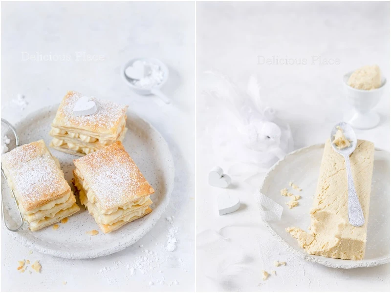 Chałwowe mille-feuille
