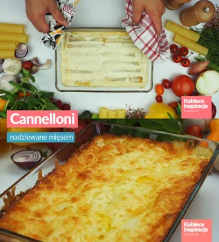 Cannelloni zapiekane z mięsem mielonym