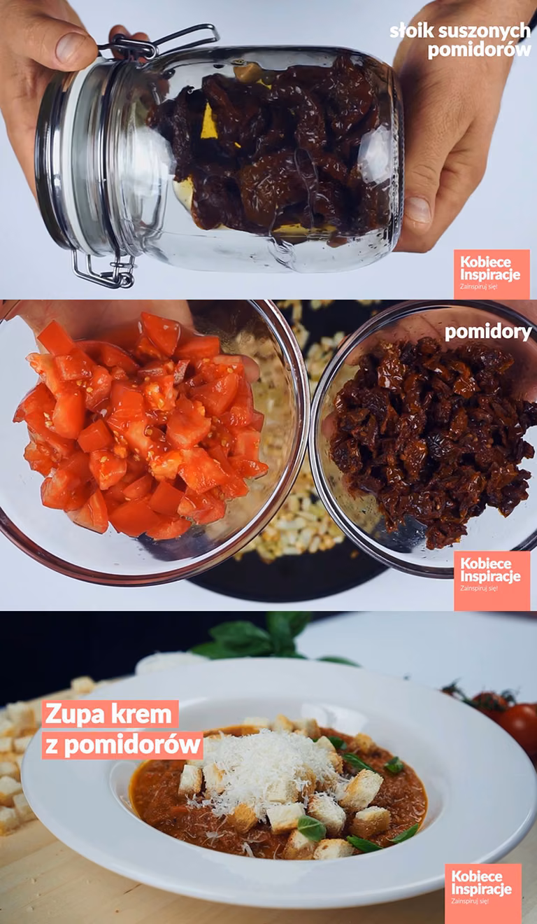 Zupa krem z pomidorów