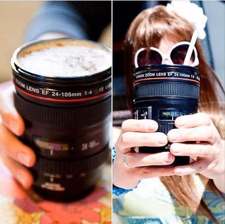 Super gadżet dla fotografa! Kubek replika Canon!