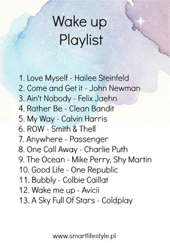 Playlista na poranne wstawanie