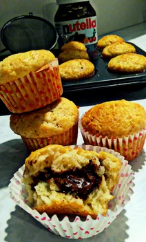 Muffiny z Nutellą