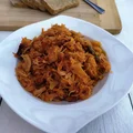Bigos z kiszonej kapusty