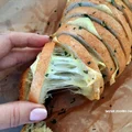 Zapiekanka z kromek chleba- pyszna!!