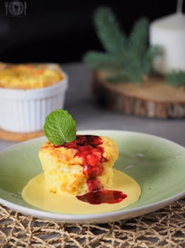 Keto suflet jogurtowy (Paleo, LowCarb)