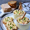 Pasta kanapkowa - jajeczna z wędzonym twarogiem i rzodkiewką
