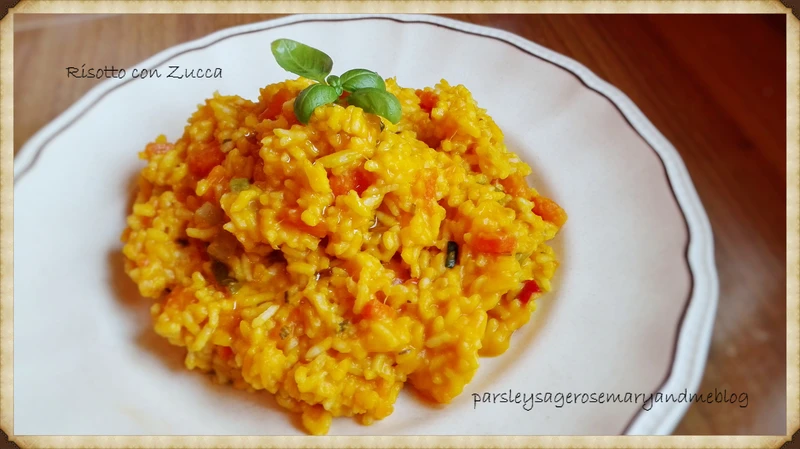 Risotto con Zucca