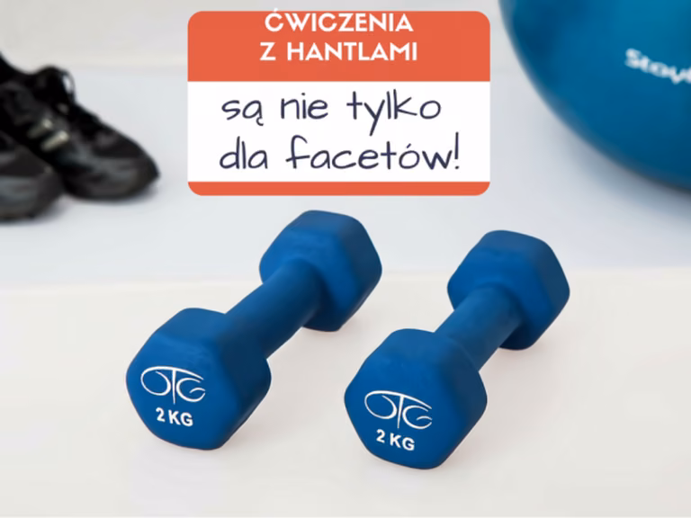 Ćwiczenia z hantlami nie tylko dla facetów!
