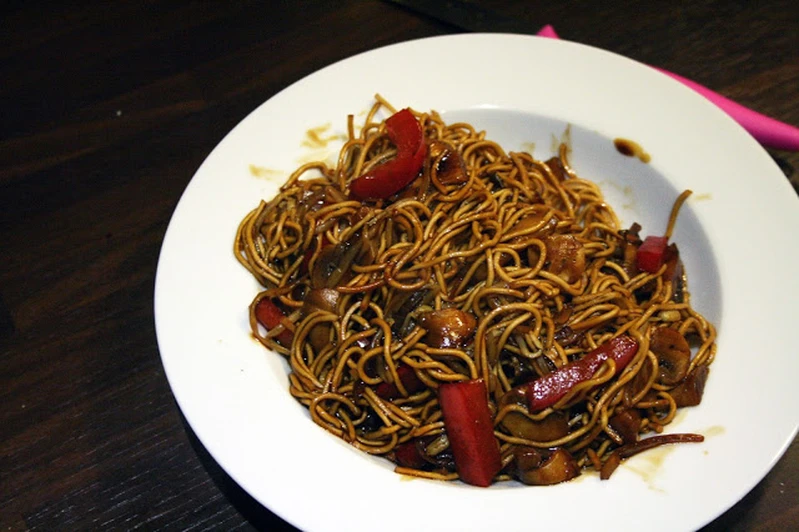 Warzywa w sosie teriyaki
