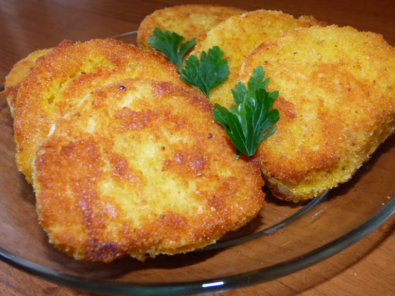 Kotlety ziemniaczane w waflu
